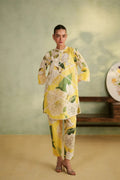 Soulika Elegant Summer Floral Kurti Co-Ord Set with Dupatta