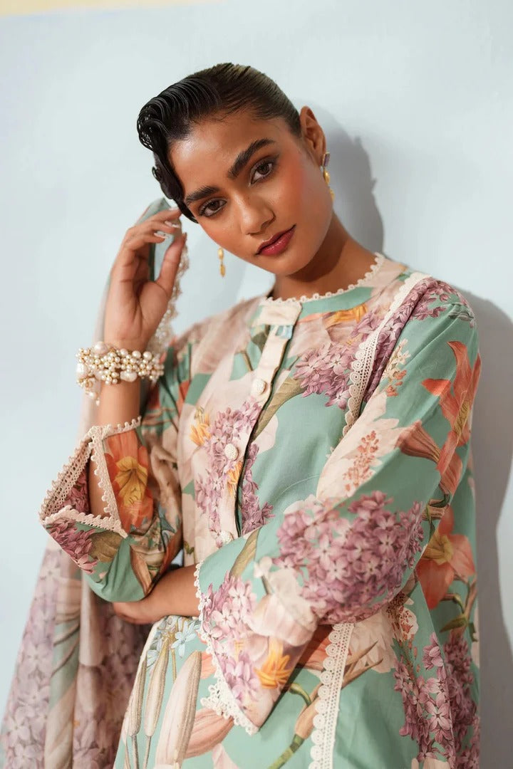 Soulika Mint Petal Ensemble kurta set