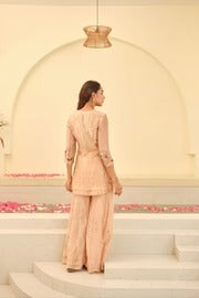 Soulika Trisha Silk Tissue Kurta Set with dupatta